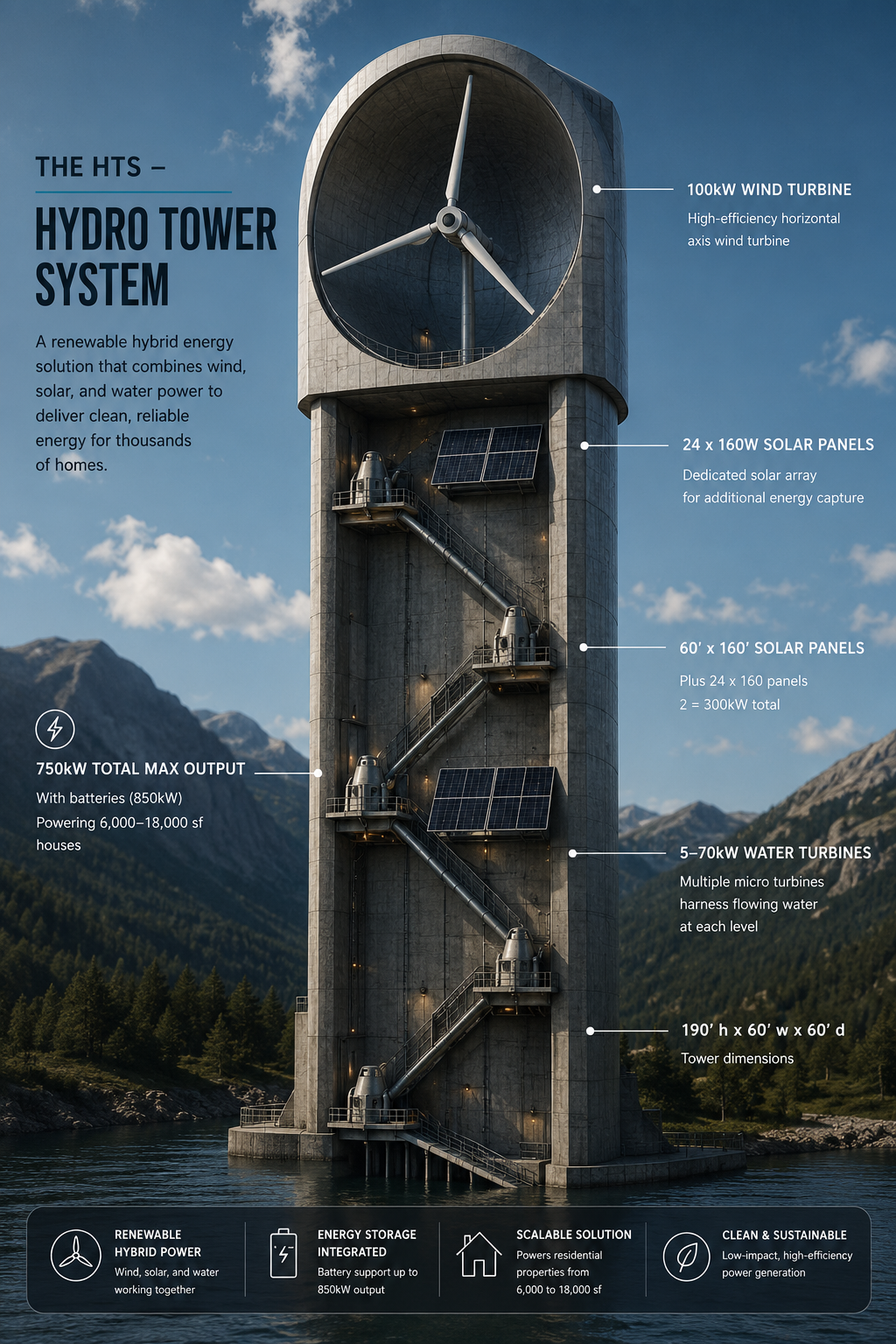 DH Enterprises Hydro Tower System